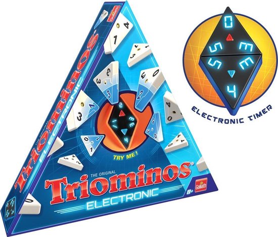 Thumbnail van een extra afbeelding van het spel Triominos Electronic