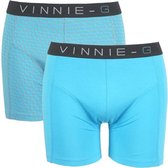 Vinnie-G boxershorts Wave Print-Light 2-pack  -S