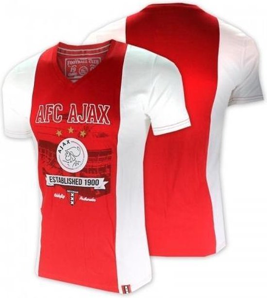 Aanbevolen Sympathiek hoeveelheid verkoop Ajax T-shirt arena rood wit junior maat 116 | bol.com