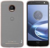 Multimediaaccessoires.nl Huismerk - Hoesje CoolSkin3T voor Motorola Moto Z Force Transparant Wit