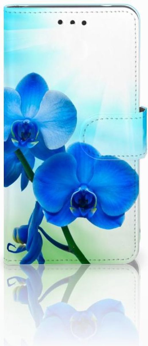 Nokia 2 Hoesje Orchidee Blauw - Cadeau voor je Moeder