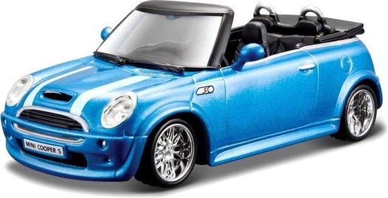 Nominaal Luiheid plotseling Modelauto Mini Cooper S Cabriolet 1:32 - auto schaalmodel / speelgoedauto |  bol.com