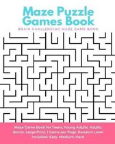 Maze Puzzle Games Book