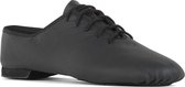 Dans-Sneakers Jazzschoenen 1270 Basic 2 leer, gedeelde zool, Zwart, Maat 43, 43.5 UK 9