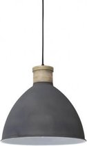 Light Living Milou - Hanglamp - Ø32 cm - Cement / Wit