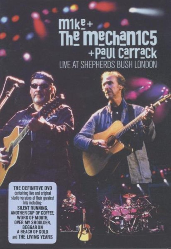 Cover van de film 'Mike & The Mechanics - Live At Shepherds Bush, London'