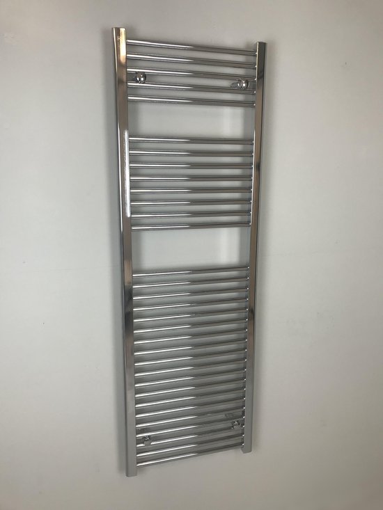 met de klok mee Kardinaal Langwerpig Design radiator Lanzarote 118 x 50 cm chroom | bol.com