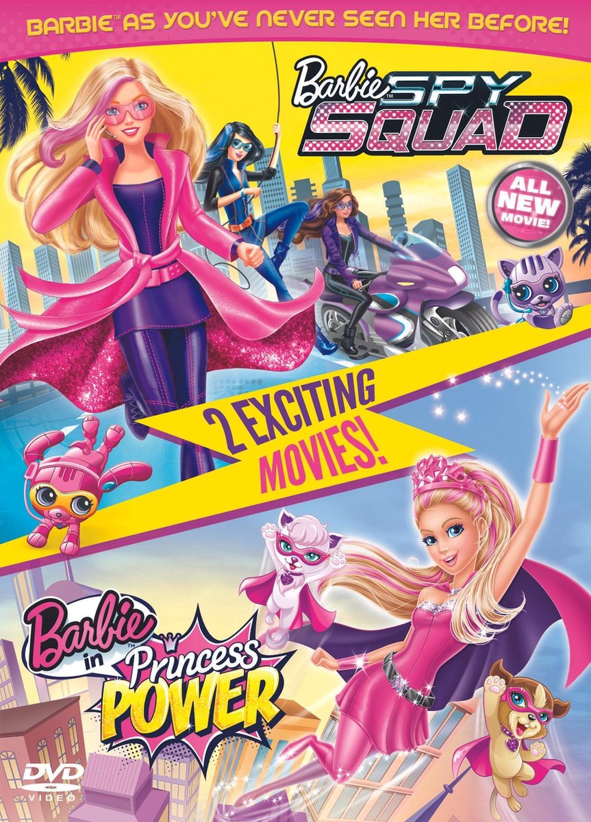 slagader Geruïneerd Onaangeroerd Barbie: Spy Squad en Super Prinses Box (Dvd) | Dvd's | bol.com