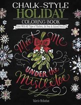 Chalk-Style Holiday Coloring Book