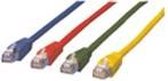 MCL Cable Ethernet RJ45 Cat6 3.0 m Red netwerkkabel 3 m Rood