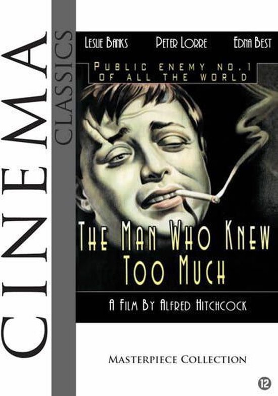 Cover van de film 'The Man Who Knew Too Much'