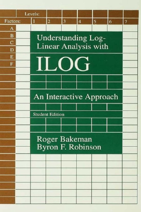 Understanding Log-linear Analysis With Ilog - cover