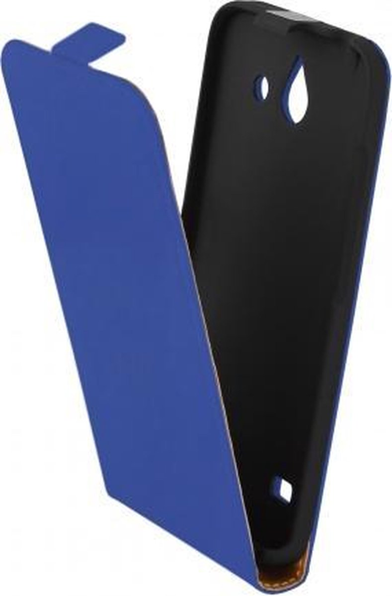 Mobiparts Premium Flip Case Huawei Ascend Y550 Blue