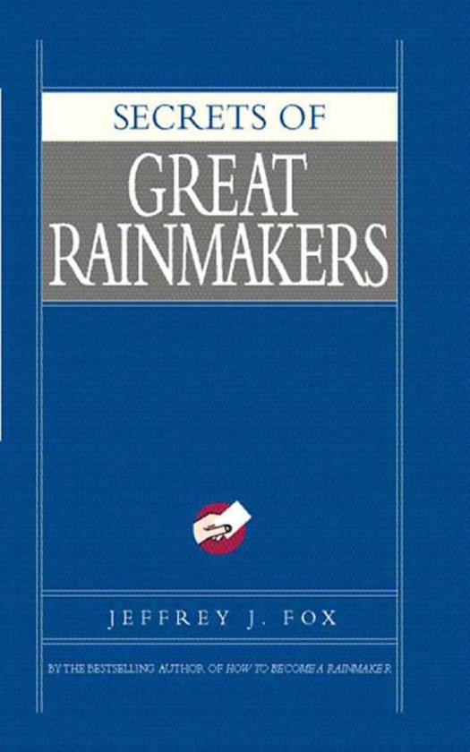 Secrets of Great Rainmakers - cover