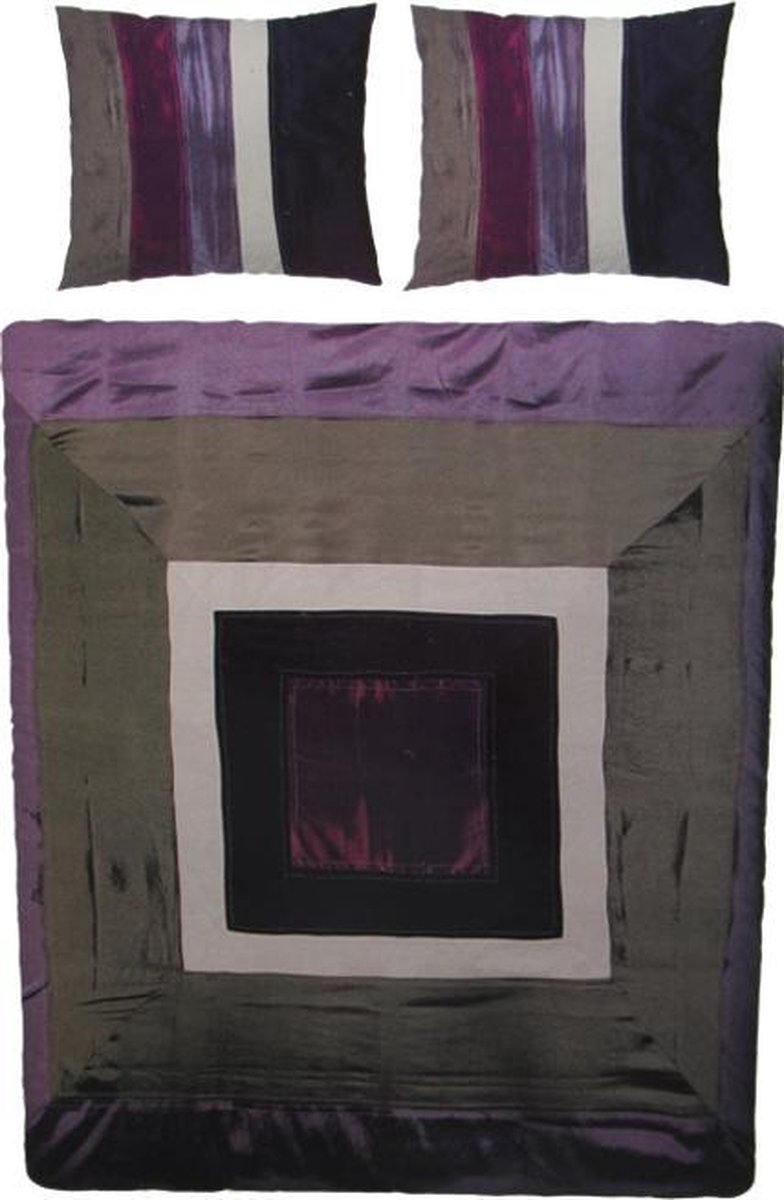 Essenza Seattle Dekbedovertrek - Eenpersoons - 140x200/220 cm - Multi