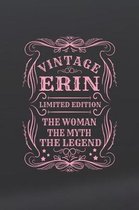 Vintage Erin Limited Edition the Woman the Myth the Legend