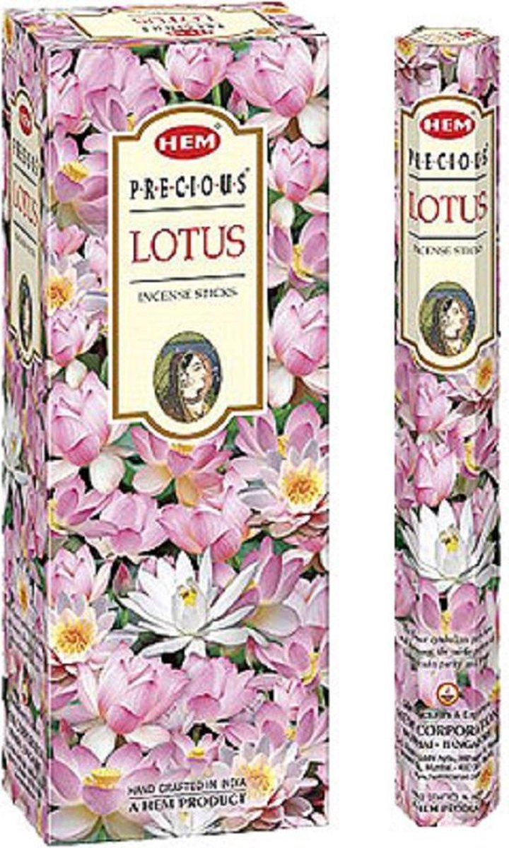 HEM Wierook Precious Lotus (6 pakjes)