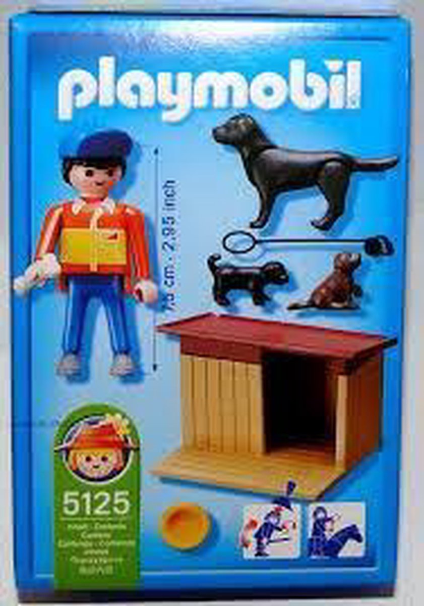 Sturen Verbanning bewondering PLAYMOBIL Hond Met Puppies - 5125 | bol.com