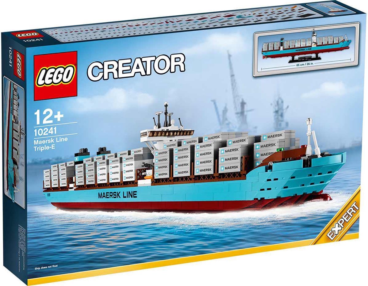 LEGO Creator Expert Maersk Line Triple-E - 10241 | bol.com