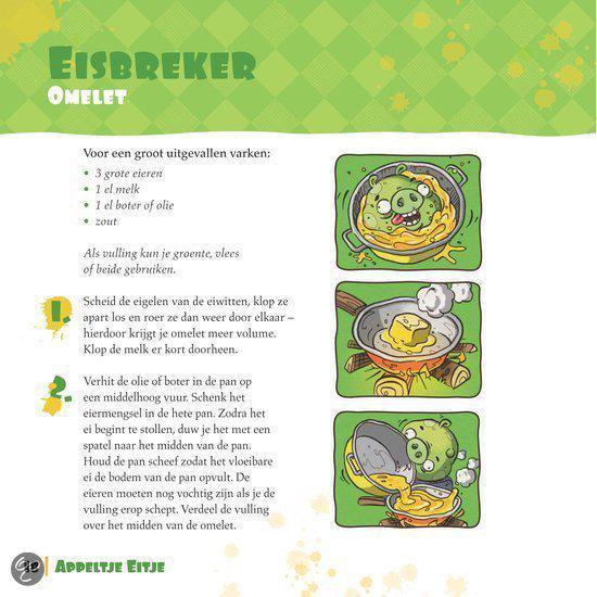 Thumbnail van een extra afbeelding van het spel Angry Birds - Angry Birds Bad piggies eierrecepten