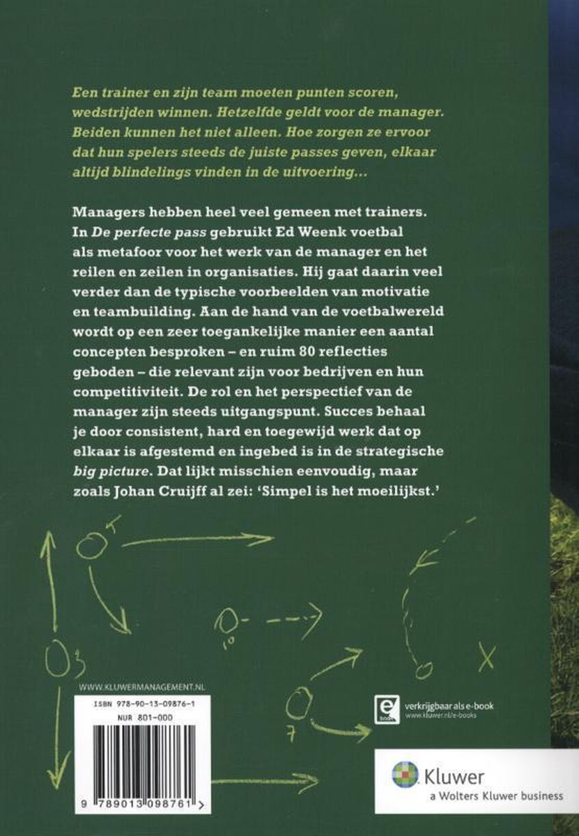 De perfecte pass - back cover