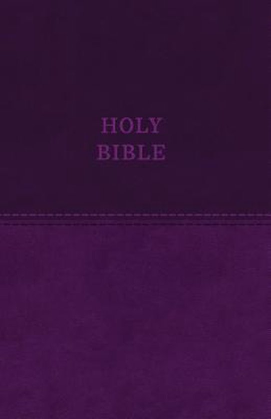KJV, Value Thinline Bible, Leathersoft, Purple, Red Letter Edition, Comfort Print - Zondervan | Highergroundnb.org
