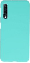 Color TPU Hoesje voor Samsung Galaxy A70 Turquoise