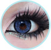 Blauw Kleurlens Cosplay Halloween | Geo Medicals Nudy CH622 Jaarlenzen Met Sterkte - 2.00