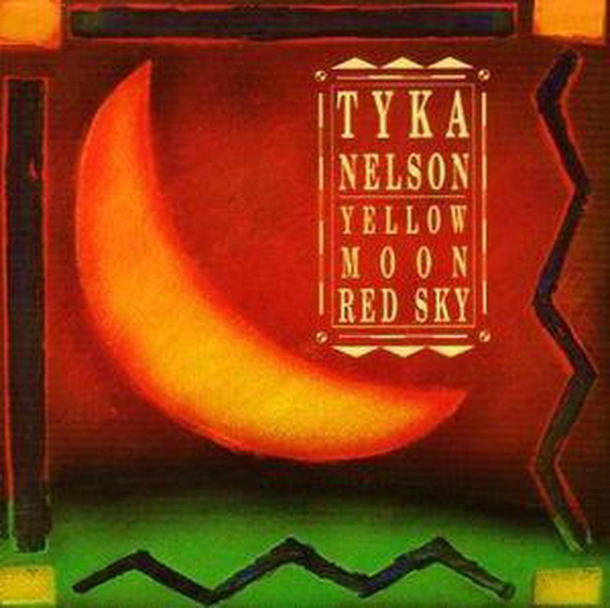 Yellow Moon Red Sky