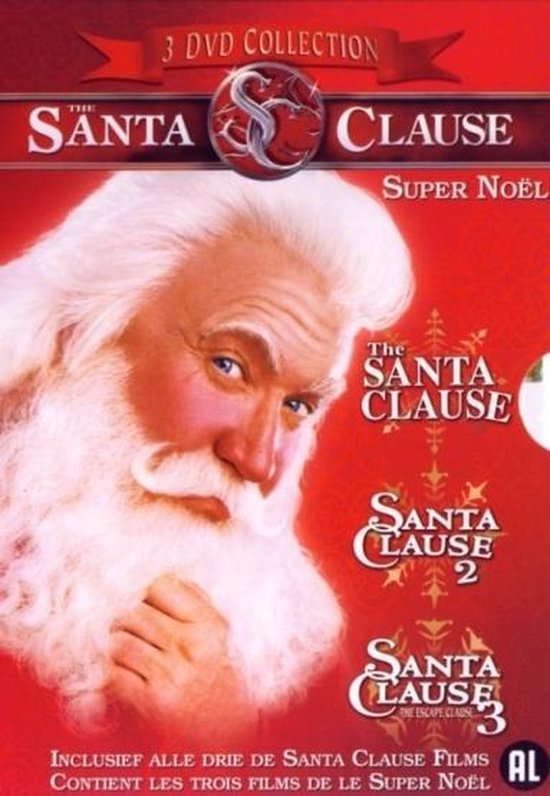 Cover van de film 'Santa Clause 1 t/m 3 Collection'