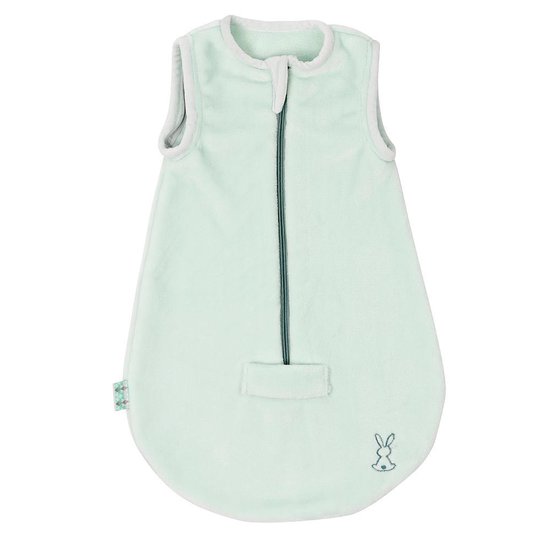 Nattou - Babyslaapzak 4 seizoenen - Afneembare mouwen - Petrol blauw - Lapidou - 65 cm
