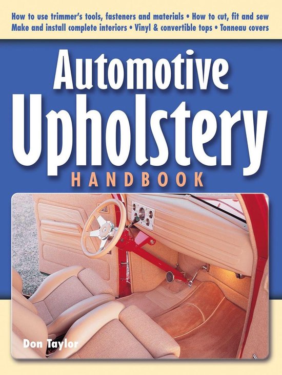 Automotive Upholstery Handbook (ebook), Don Taylor 9781931128308