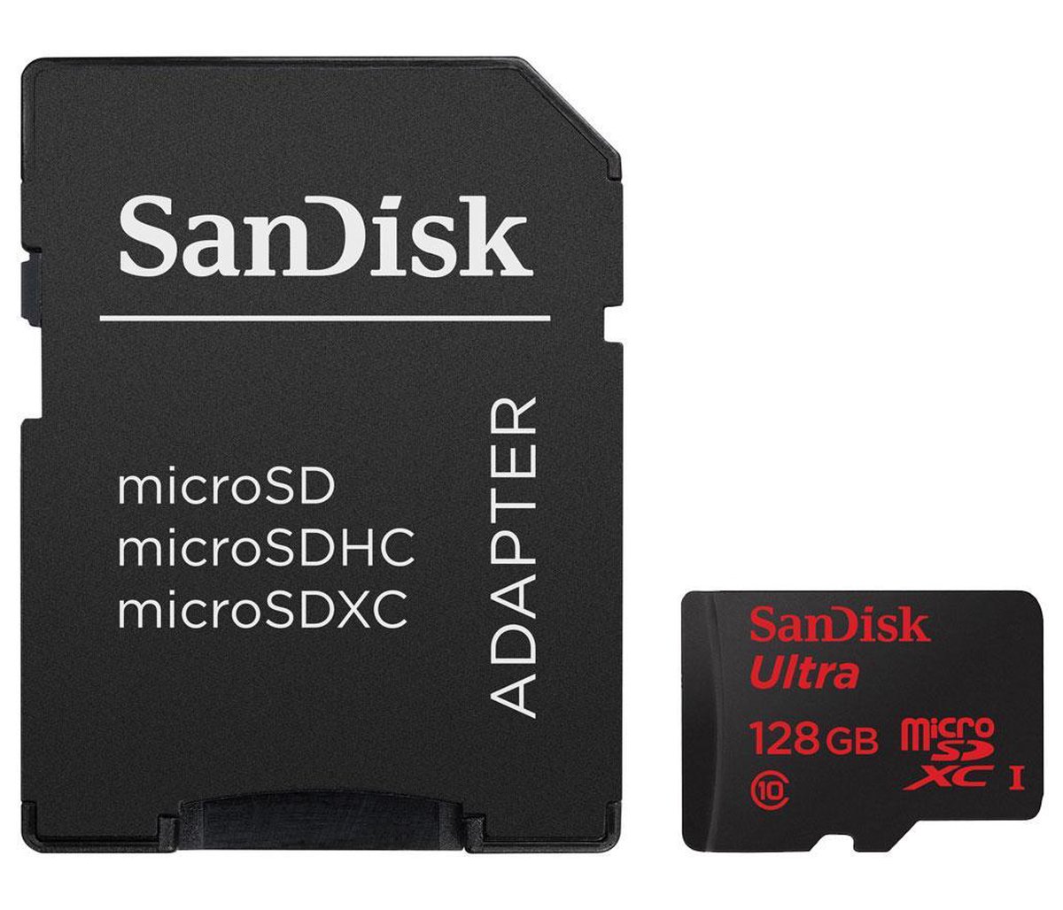 Sandisk Ultra Micro SD kaart 128GB met adapter | bol.com