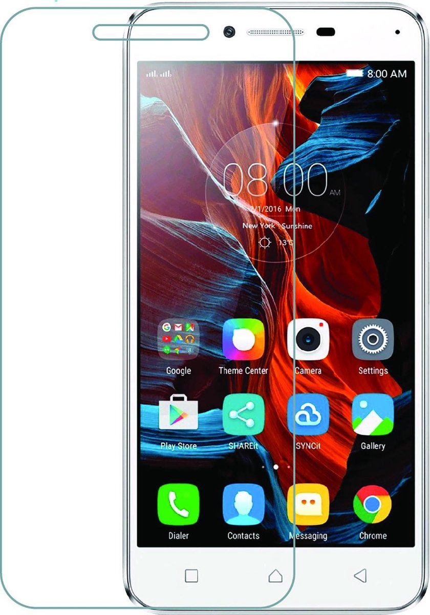 Azuri screenprotector tempered glass - Voor Lenovo K5