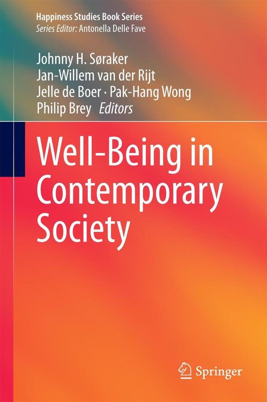 Happiness Studies Book Series - Well-Being in Contemporary S ... - cover