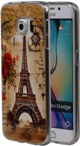 Eiffeltoren TPU Hoesje voor Galaxy S6 Edge G925F