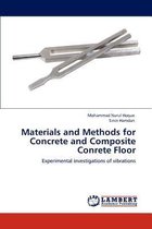 Materials and Methods for Concrete and Composite Conrete Floor