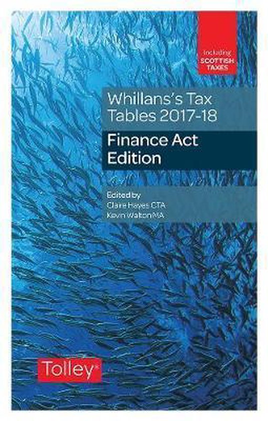 Whillans's Tax Tables - cover