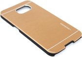 Aluminium hoesje goud Geschikt voor Samsung Galaxy S6