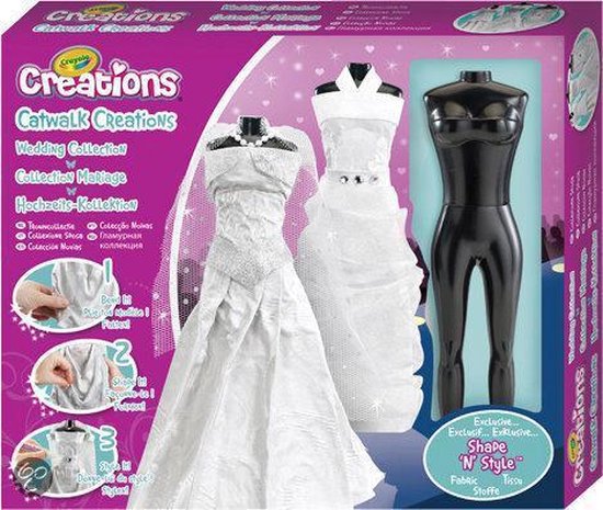 Crayola Catwalk Creations Bruid Set | bol.com