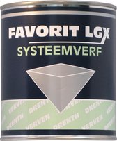 Drenth-Favorit LGX-Systeemverf-Ral 9005 Gitzwart 1 liter