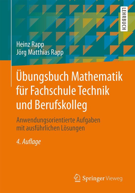 Übungsbuch Mathematik für Fachschule Technik und Berufskol ... - cover