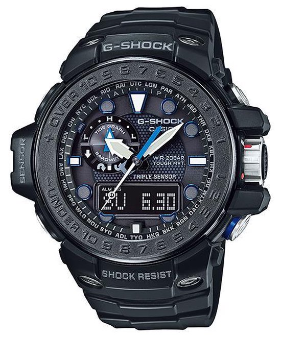 Casio G-Shock Gravity Master Gulf Master GWN-1000C-1AER - Horloge - 56 mm -  Kunststof | bol.com
