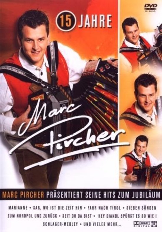 Cover van de film 'Marc Pircher - 15 Jahre'