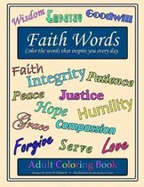 Faith Words Adult Coloring Book