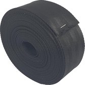 10 m - Sangle d'arbre - Sangle de ceinture - 50 mm - nylon - noir - ceinture de sécurité