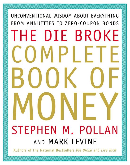 Die Broke Complete Book of Money - cover
