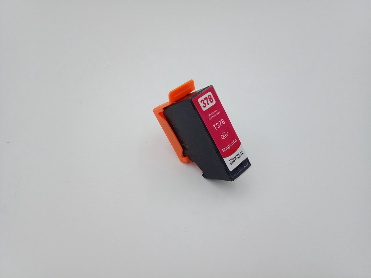 KATRIZ® huismerk voor|Epson T378XLM(Epson 3793 Magenta)| - Met chip