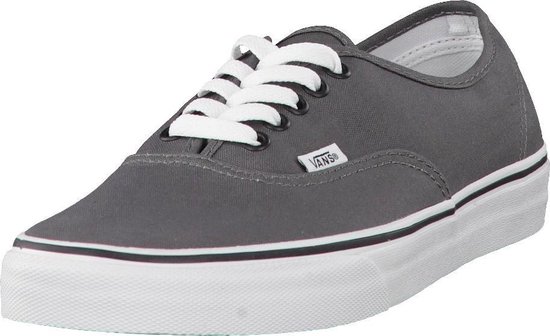 gray authentic vans
