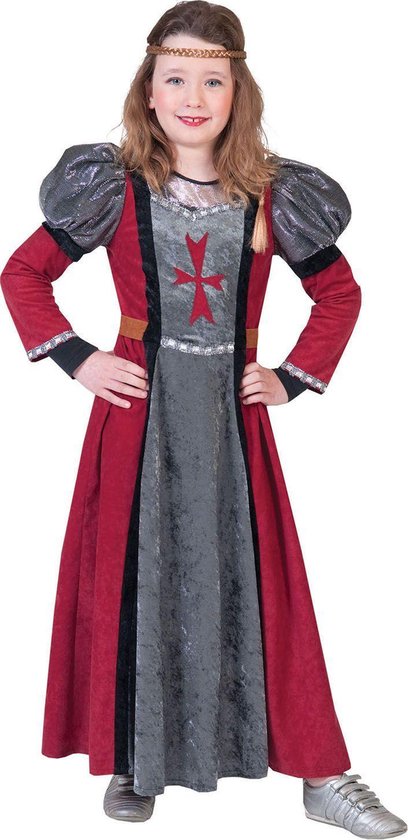 kortademigheid Herziening Voorgevoel Middeleeuwse & Renaissance Strijders Kostuum | Roughside Lady Jurk Meisje |  Maat 140 |... | bol.com